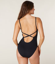 The Jetties One Piece - Flat - Black - Classic
