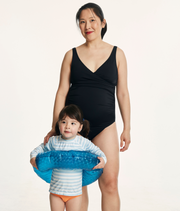 The Cala Maternity One Piece - Eco Nylon - Black - Classic