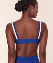 The Rockley Bikini Top - Eco Nylon - Mazarine