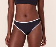 The Bells Bikini Bottom - Eco Nylon - Black