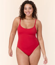 The Amalfi One Piece - Eco Nylon - Cherry Red - Classic