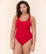 The Tulum One Piece - Eco Nylon - Cherry Red - Classic