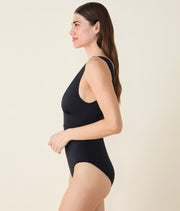 The Mykonos One Piece - Flat - Black - Long Torso