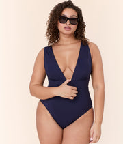 The Mykonos One Piece - Eco Nylon - Navy - Classic