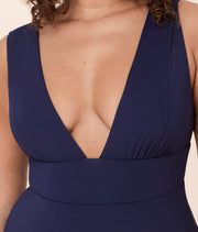 The Mykonos One Piece - Eco Nylon - Navy - Classic