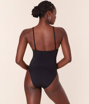 The Amalfi One Piece - Eco Nylon - Black - Classic