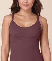 The Honolulu One Piece - Eco Nylon - Mink - Long Torso