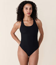 The Tulum One Piece - Ribbed - Black - Classic