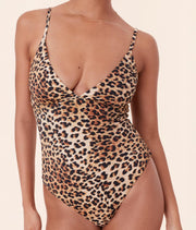The Lanikai One Piece - Eco Nylon - Leopard - Classic