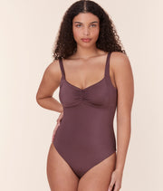 The Nadi One Piece - Satin - Licorice - Long Torso
