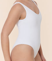 The Ibiza One Piece - Eco Ribbed - White - Classic