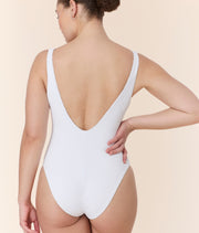 The Ibiza One Piece - Eco Ribbed - White - Classic