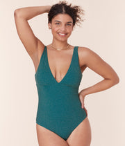 The Augustine One Piece - Lurex Rib - Ceramic - Classic