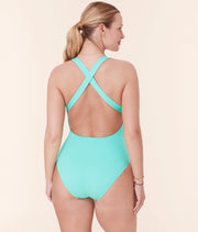 The Tulum One Piece - Wide Rib - Opal - Classic