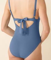 The Honolulu One Piece - Eco Ribbed - Slate - Classic