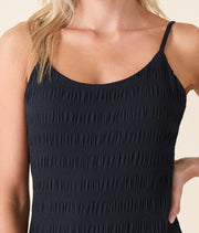 The Lucaya One Piece - Smocked - Black - Classic