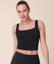 The Siren Swim Tank - Flat - Black