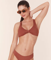 The Amor Bikini Top - Eco Nylon - Sequoia