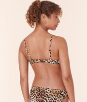 The Bonita Bikini Top - Eco Nylon - Leopard
