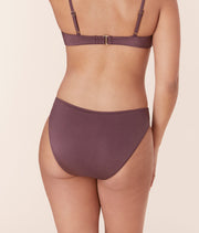 The Classic Bikini Bottom - Satin - Licorice