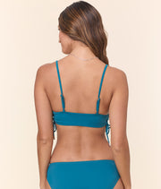 The Elba Bikini Top - Eco Nylon - Ocean