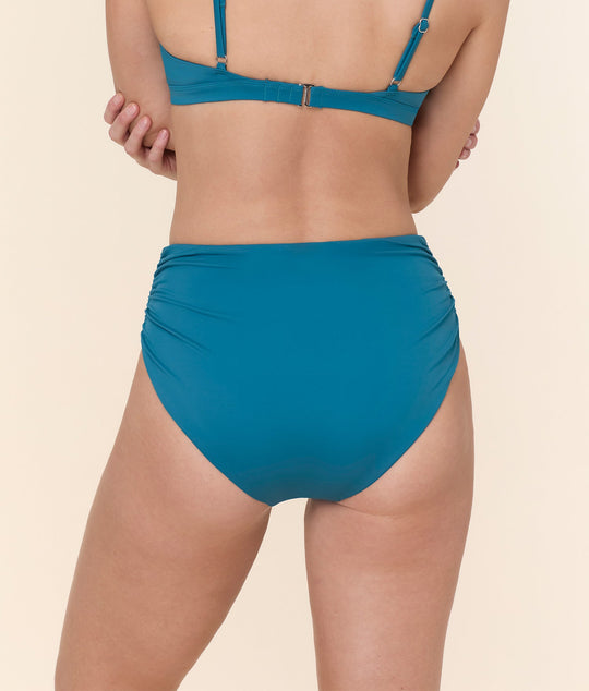 The Sicily Bikini Bottom - Eco Nylon - Ocean