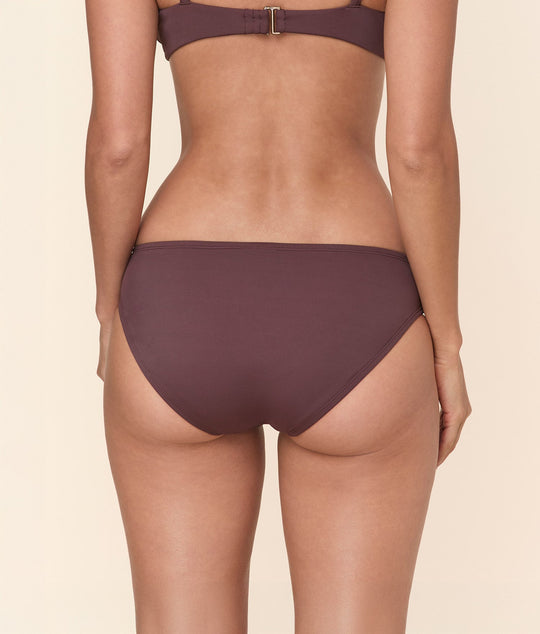 The Classic Bikini Bottom - Eco Nylon - Mink