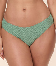 The Classic Bikini Bottom - Eyelet - Eucalyptus