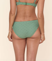 The Classic Bikini Bottom - Eyelet - Eucalyptus