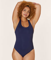 The Tulum One Piece - Flat - Navy - Classic