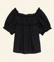FRANCES TOP -- BLACK