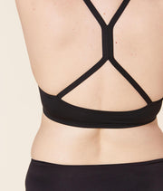The Marina Bikini Top - Eco Nylon - Black