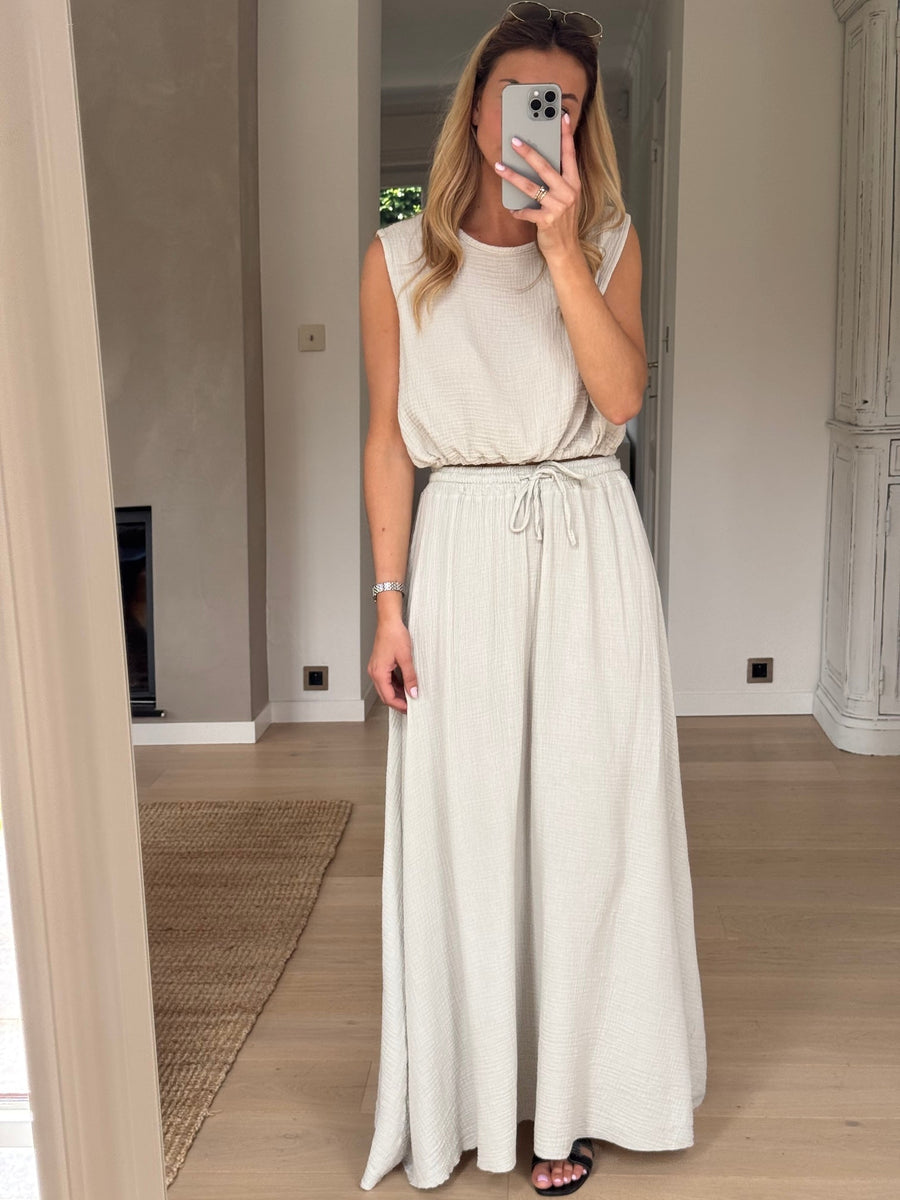 Beige Alyssa Skirt