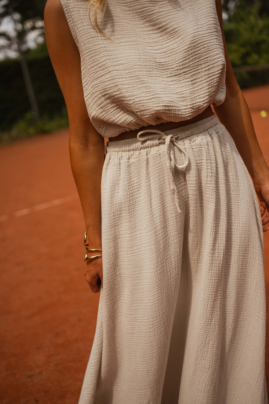 Beige Alyssa Skirt