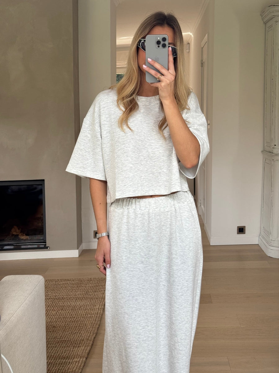Grey Pauline Skirt