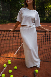 Grey Pauline Skirt