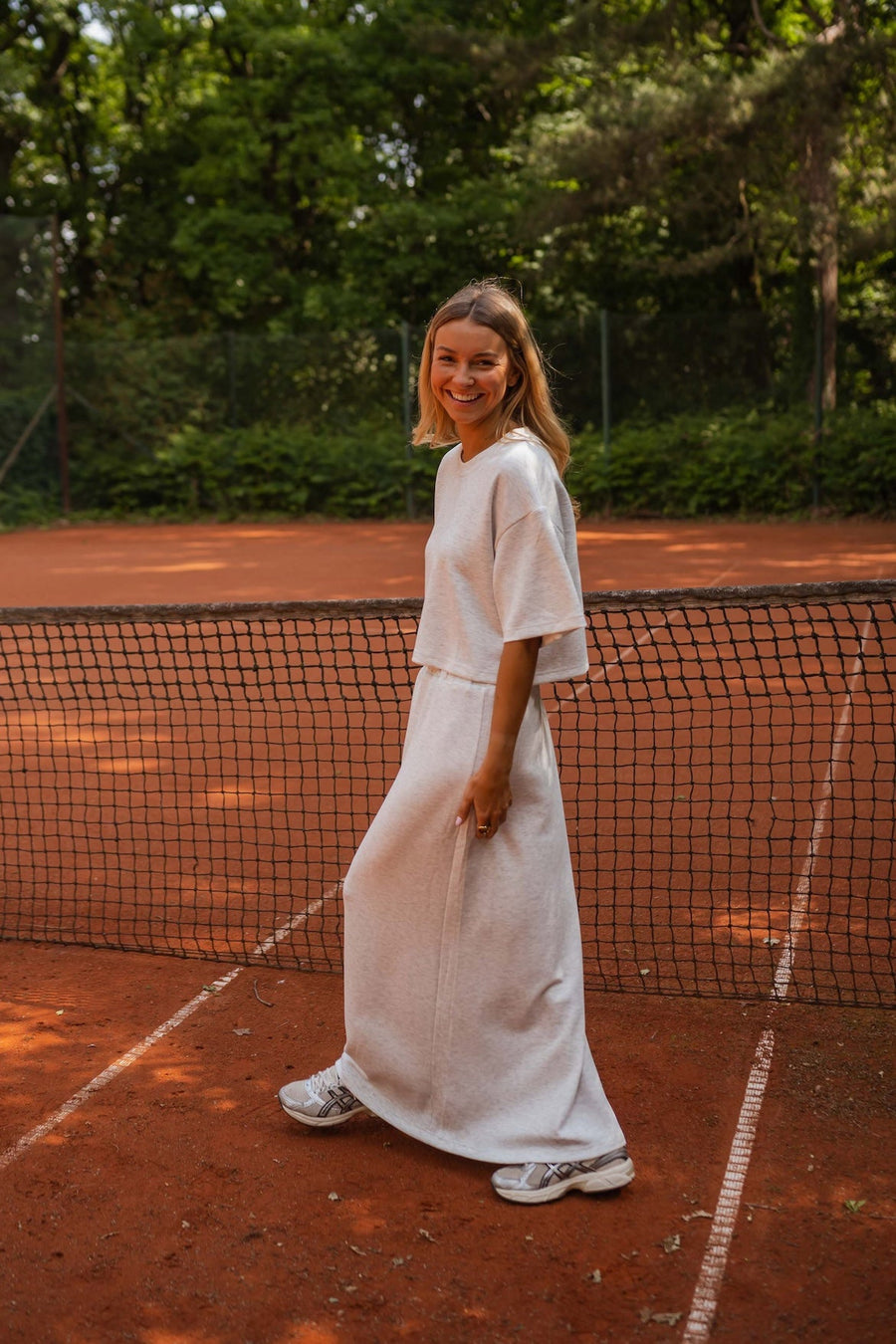 Grey Pauline Skirt