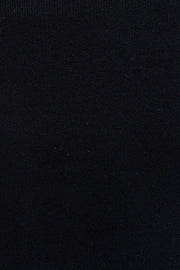 Black Midi Dress Long Sleeve Sweetheart Neckline Knit