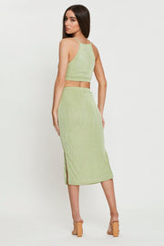 Green Midi Dress Bodycon