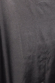 Black Midi Dress Satin