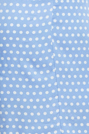 Polka Dot Midi Dress Sleeveless Evening