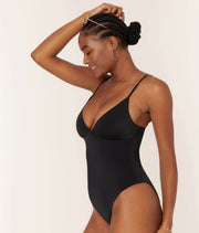 The Lanikai One Piece - Eco Nylon - Black - Classic