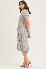 Print Midi Dress