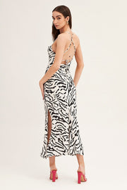 Print Midi Dress
