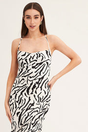 Print Midi Dress