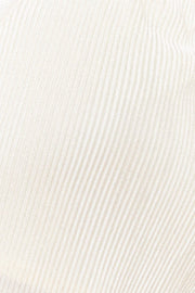 White Slip Dress Midi Plisse Satin